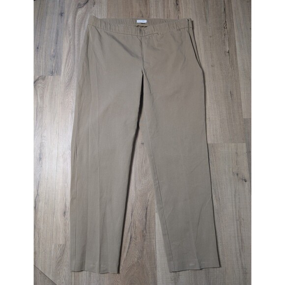J. Jill Pants - J. Jill Precision Stretch Pants Size 16 Tan Neutral Size Zip